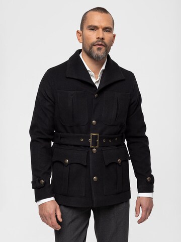 Manteau mi-saison Antioch en noir