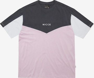 Nicce Shirt 'FORUM' in Lila: voorkant