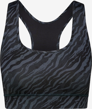 Bustino Reggiseno sportivo 'Racerback' di Hey Honey in blu: frontale