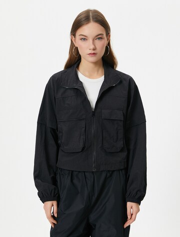 Koton Jacke in Schwarz: Vorderseite