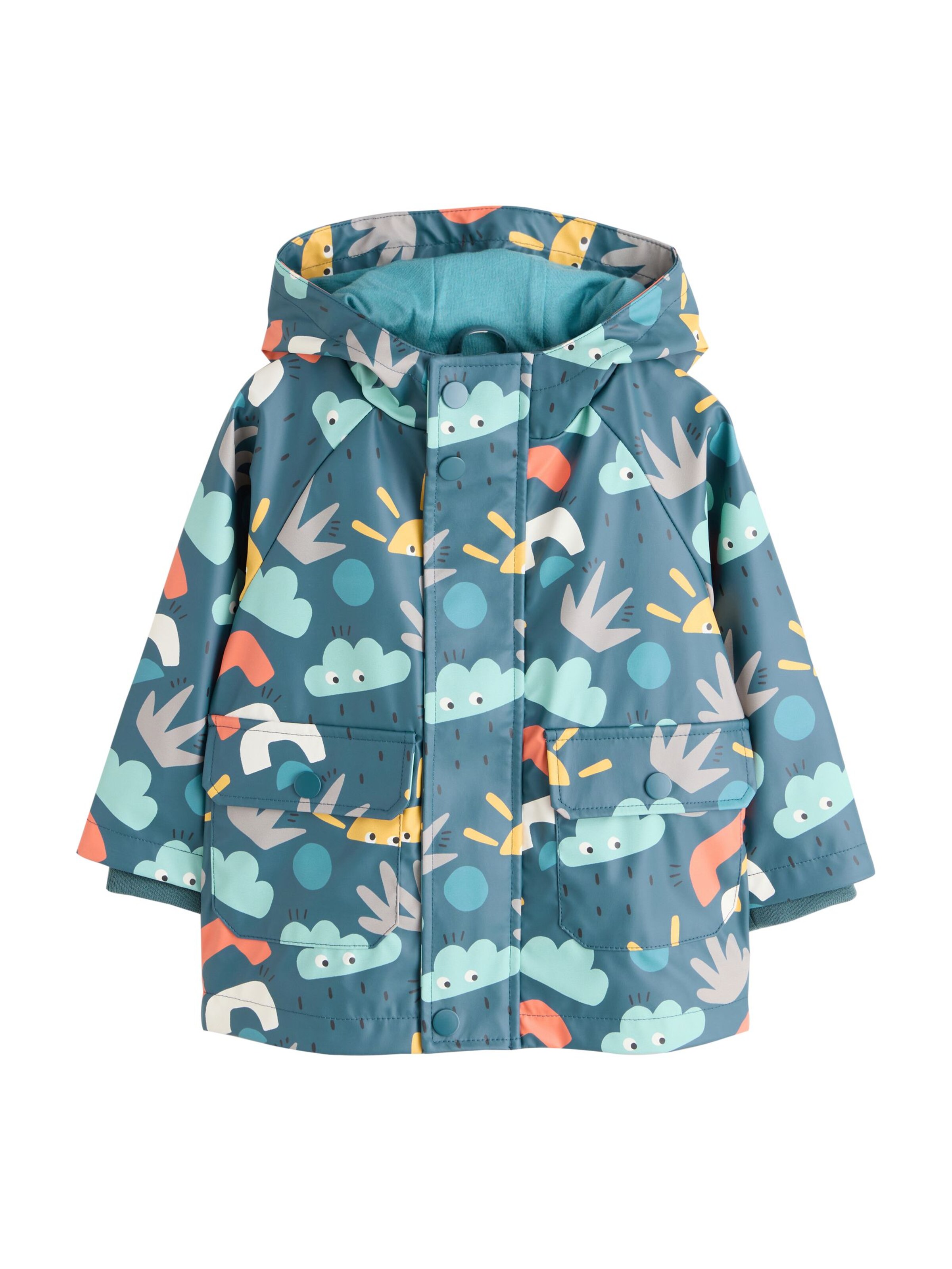 Next Пальто в Синий: спереди