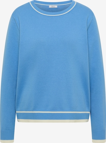 CECIL Sweater in Blue: front