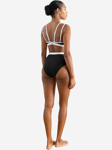 Horizon Athletic Sportowy dół bikini 'Arafura Bikini Bottom Luna' w kolorze czarny