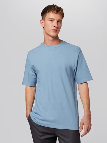 ABOUT YOU x Kevin Trapp Shirt 'Davide' in Blauw: voorkant