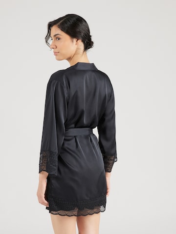 Robe de chambre 'IDOLE' ETAM en noir