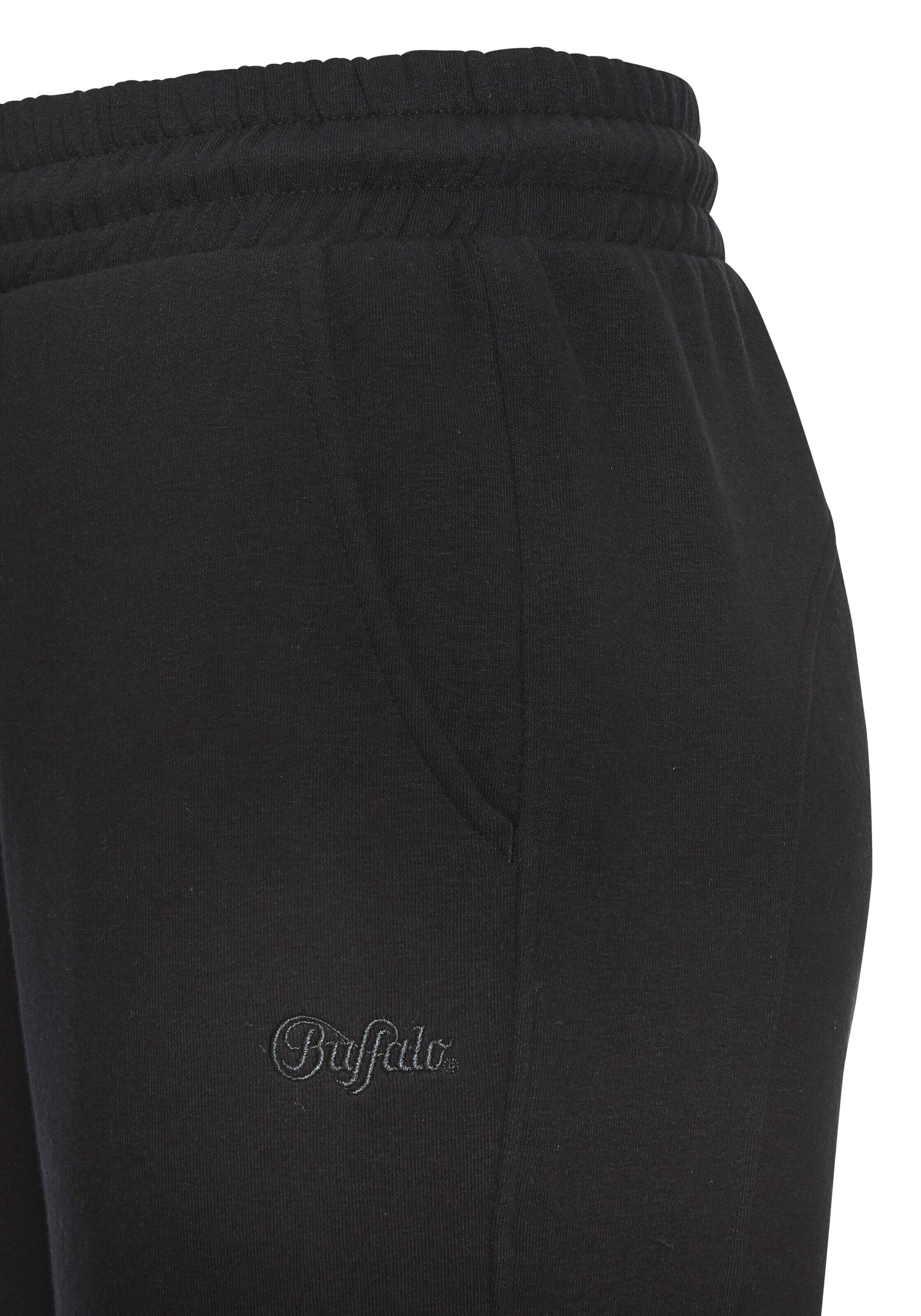 BUFFALO Tapered Broek in Zwart