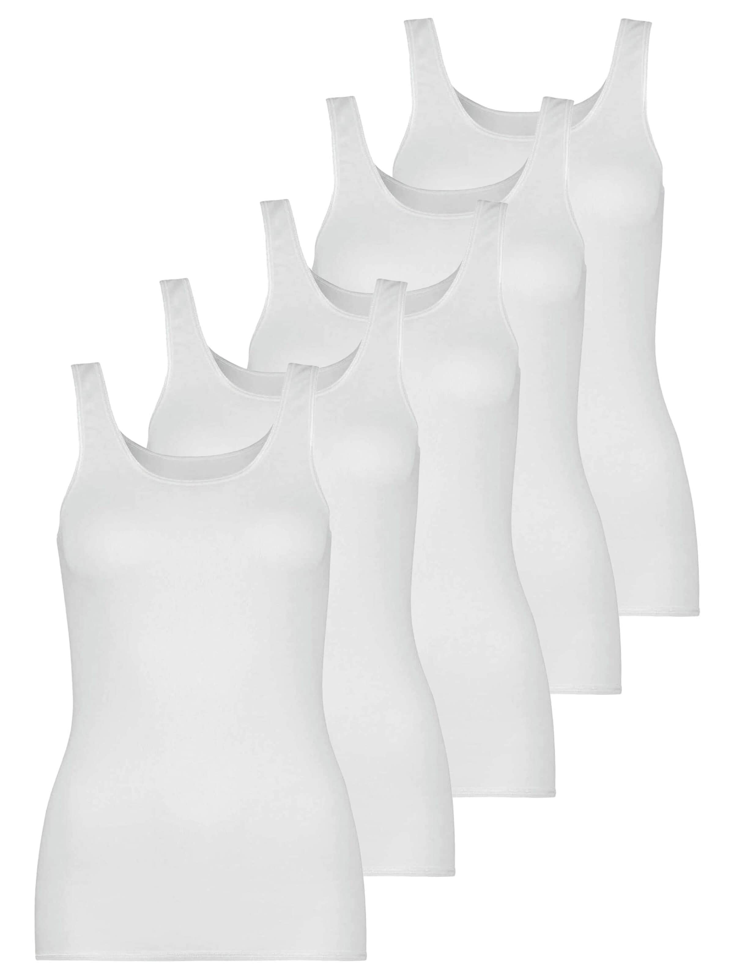 Nina von C. Undershirt 'Daily' in White: front