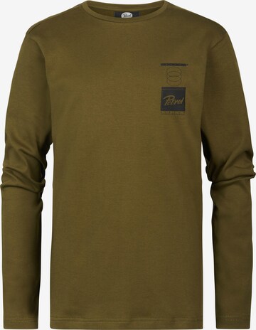 Petrol Industries Shirt 'Steamwood' in Green: front