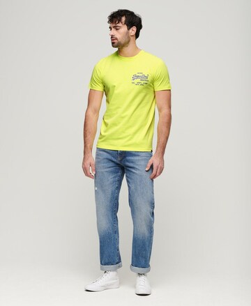 T-Shirt Superdry en jaune