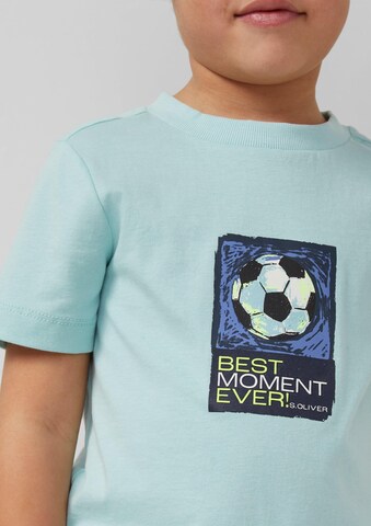 T-Shirt s.Oliver en bleu
