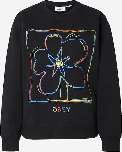 Obey Dressipluus 'Line Art' sinine / kollane / roheline / must, Tootevaade