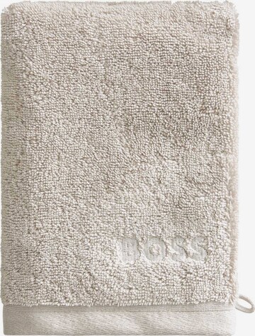 BOSS Washcloth in Beige: front