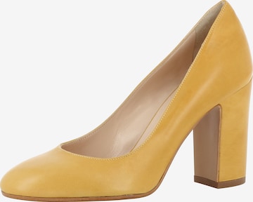 EVITA Pumps in Yellow: front