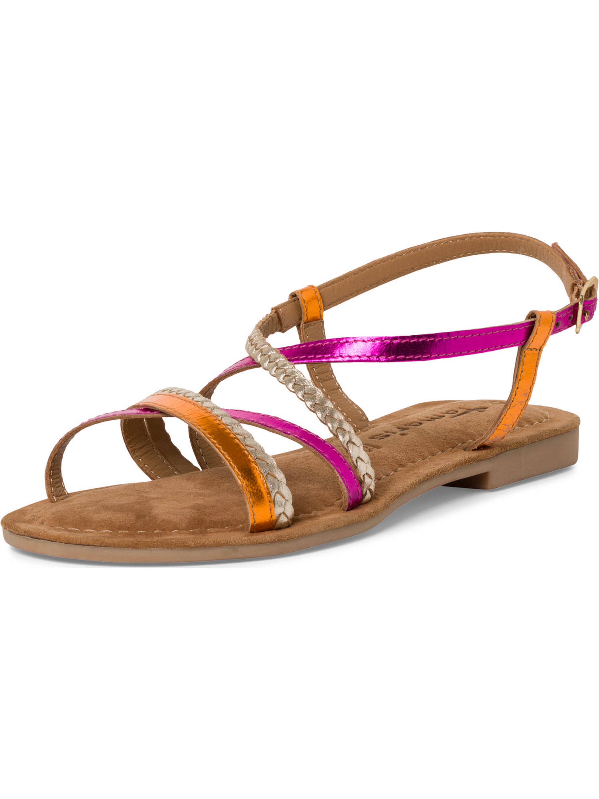 Sandales à lanières Tamaris en mélange de couleurs : devant