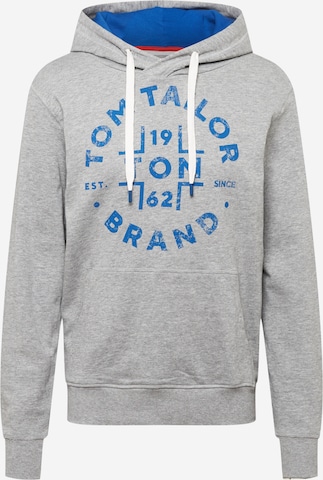 TOM TAILOR Sweatshirt in Grau: predná strana