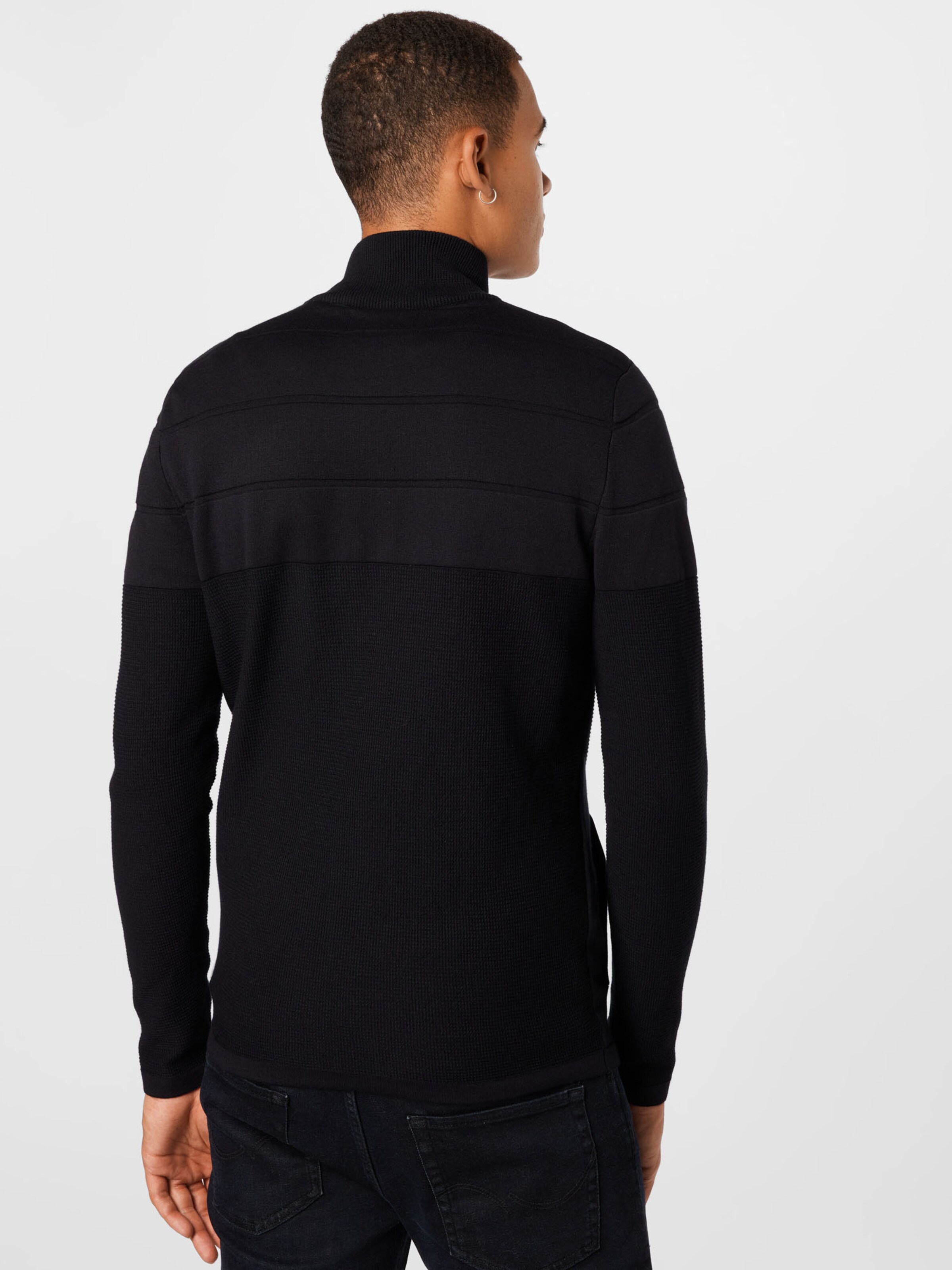 Männer Pullover & Strick JACK & JONES Strickjacke 'GRADY' in Schwarz - ZW35862 Männer Pullover & Strick JACK & JONES Strickjacke 'GRADY' in Schwarz - ZW35862