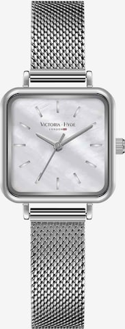 Victoria Hyde Analog Watch in Silver: front