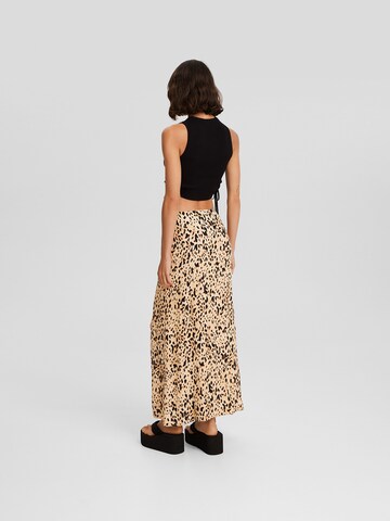 Bershka Skirt in Brown