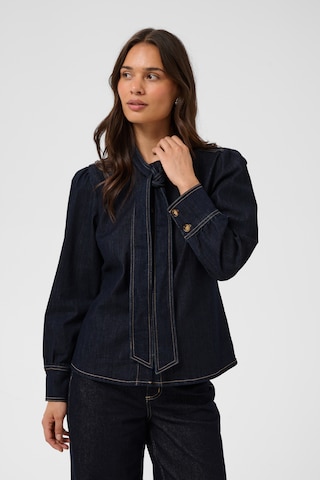 Kaffe Bluse 'Molly' i blå: forside