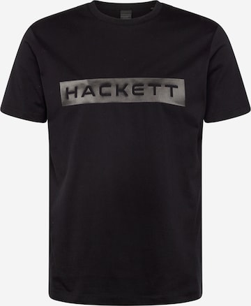 Tricou de la Hackett London pe negru: față