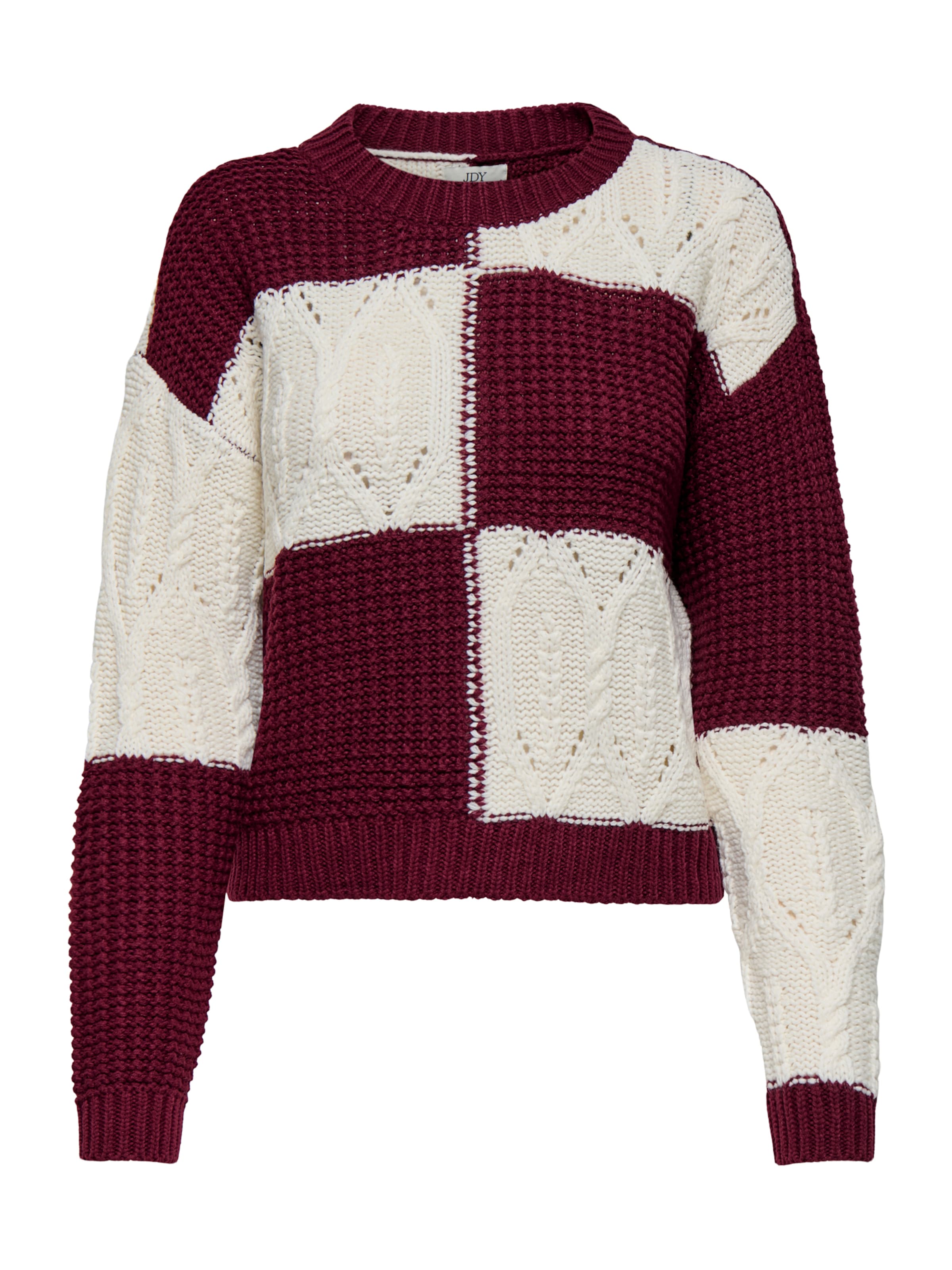 JDY Πουλόβερ 'JDYJusty' σε κόκκινο: μπροστά