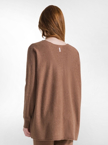 Pullover extra large di DEHA in marrone