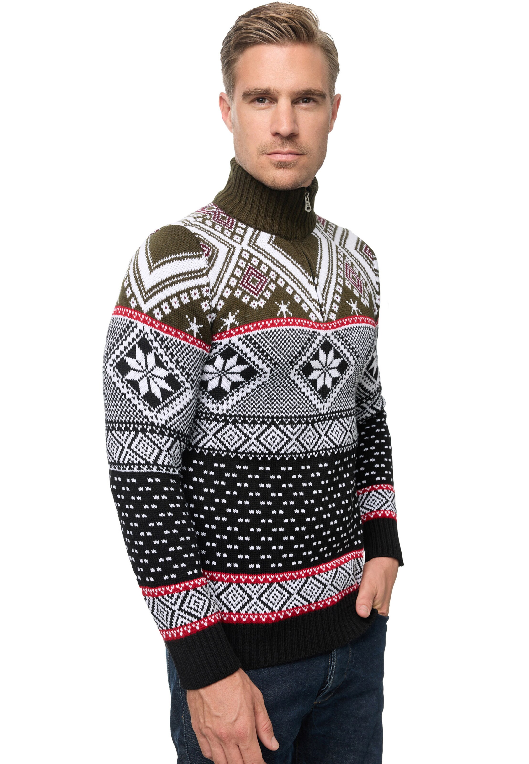 Rusty Neal Pullover in Schwarz