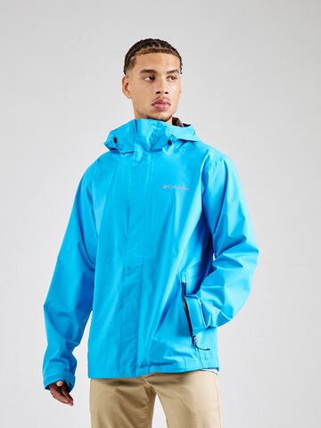 COLUMBIA - Chaqueta de montaña 'Earth Explorer™' en azul: frente