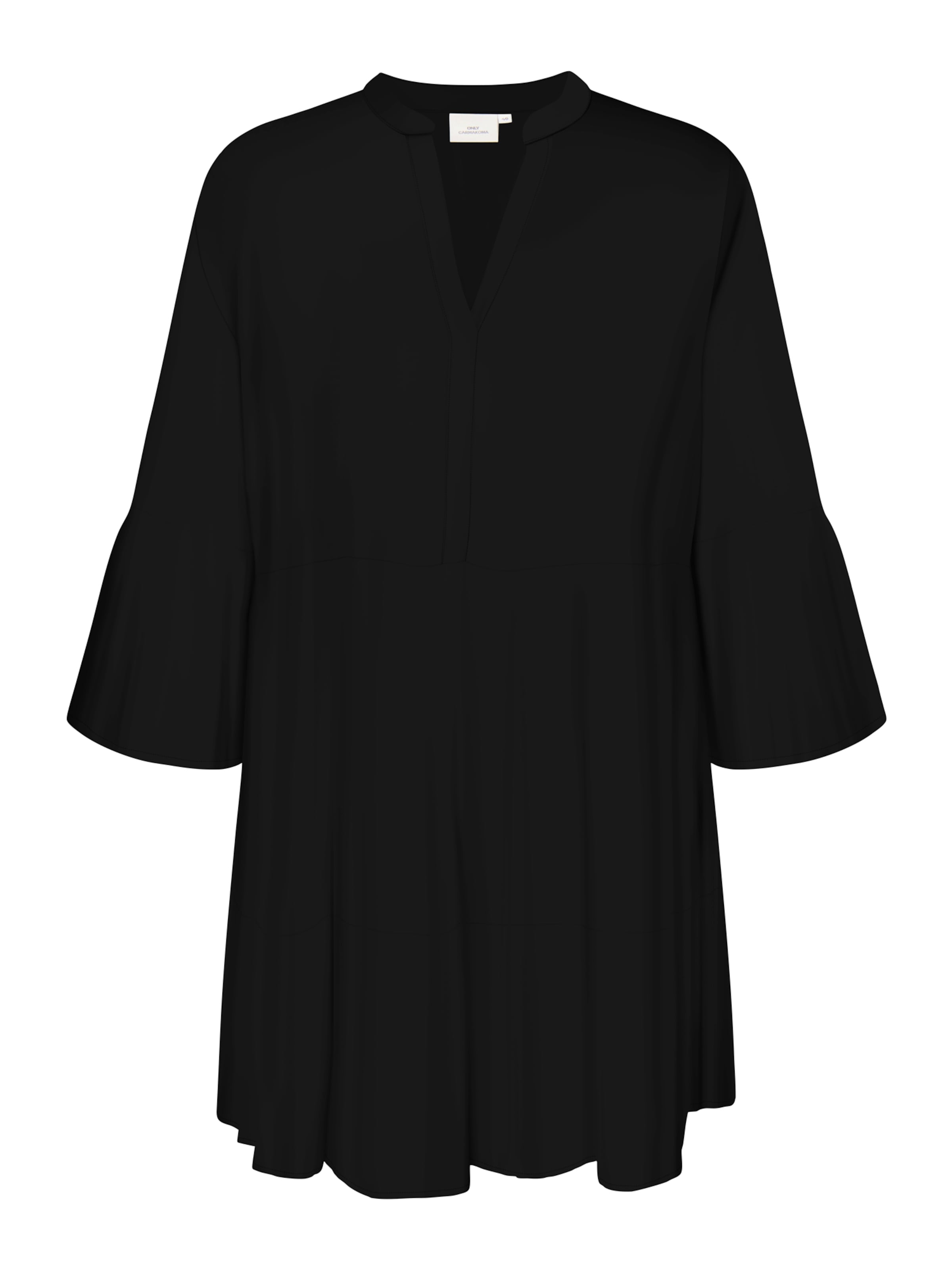 Robe-chemise 'CARHAVANA' ONLY Carmakoma en noir : devant