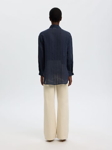 SELECTED - Blusa en azul