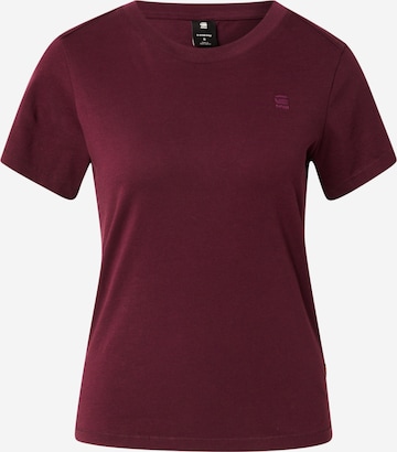 G-STAR Shirt 'Nifous' in Rood: voorkant