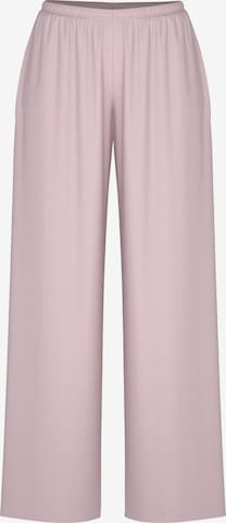 Pantalon de pyjama Mey en rose : devant
