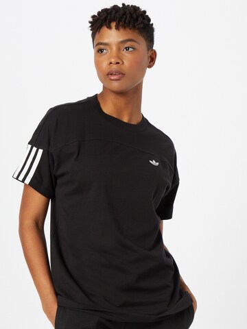 T-shirt ADIDAS ORIGINALS en noir : devant