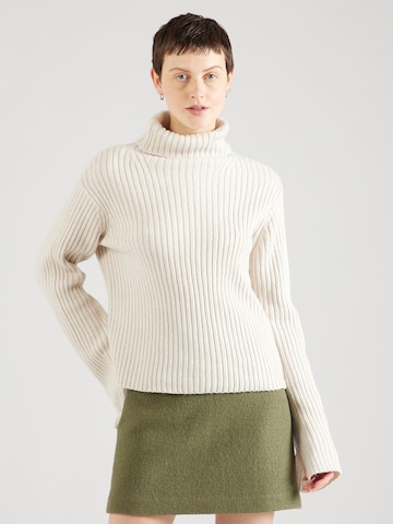 Pullover di NLY by Nelly in bianco: frontale