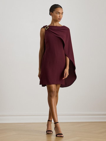 Robe de cocktail Lauren Ralph Lauren en rouge