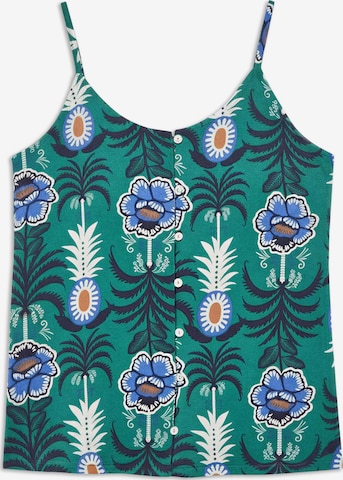 žalia Gisela Pižaminiai marškinėliai: priekis