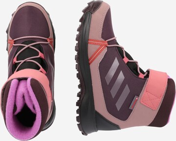 ADIDAS TERREX Boots 'Snow Hook-And-Loop Cold.Rdy Winter' i lilla