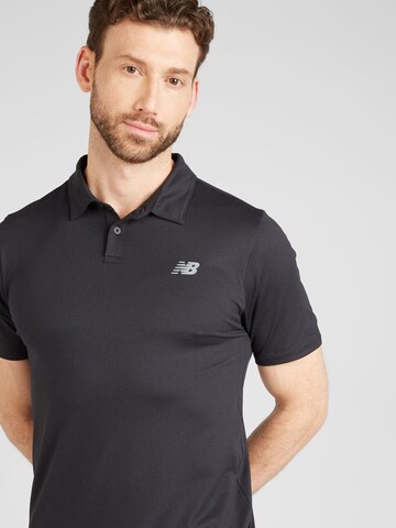 new balance - Camisa funcionais 'Essentials Performa' em preto