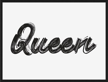 Liv Corday Image 'Queen' in Black: front