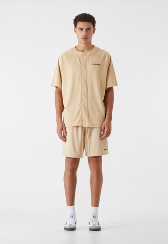 9N1M SENSE Regular Trousers 'Essential' in Beige