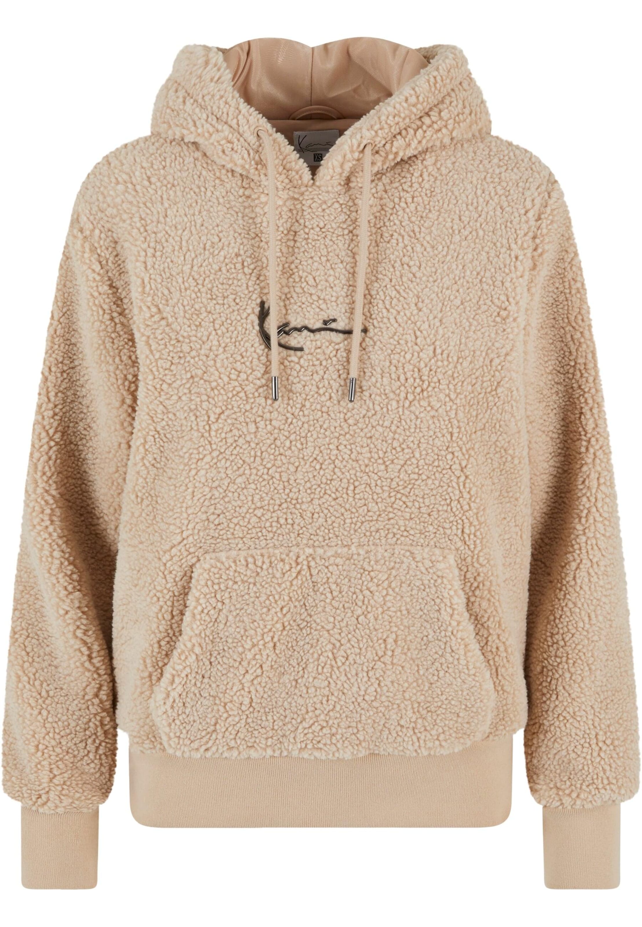 Felpa di Karl Kani in beige: frontale