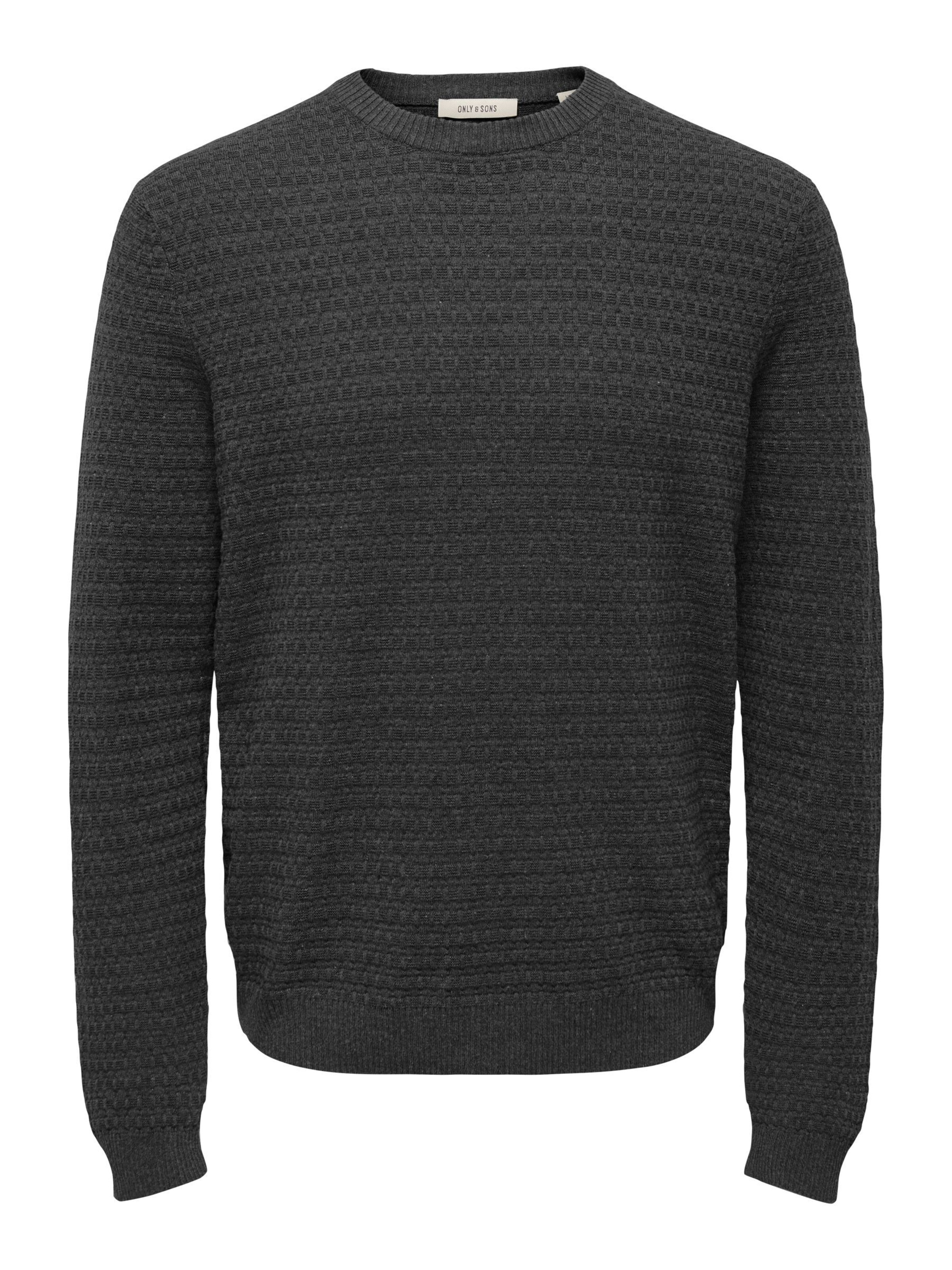 Pullover 'ONSLoui' di Only & Sons in grigio: frontale