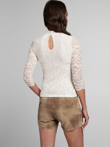 SPIETH & WENSKY Traditional blouse 'Amberg' in White