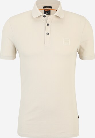 T-Shirt 'Passenger' BOSS en beige : devant