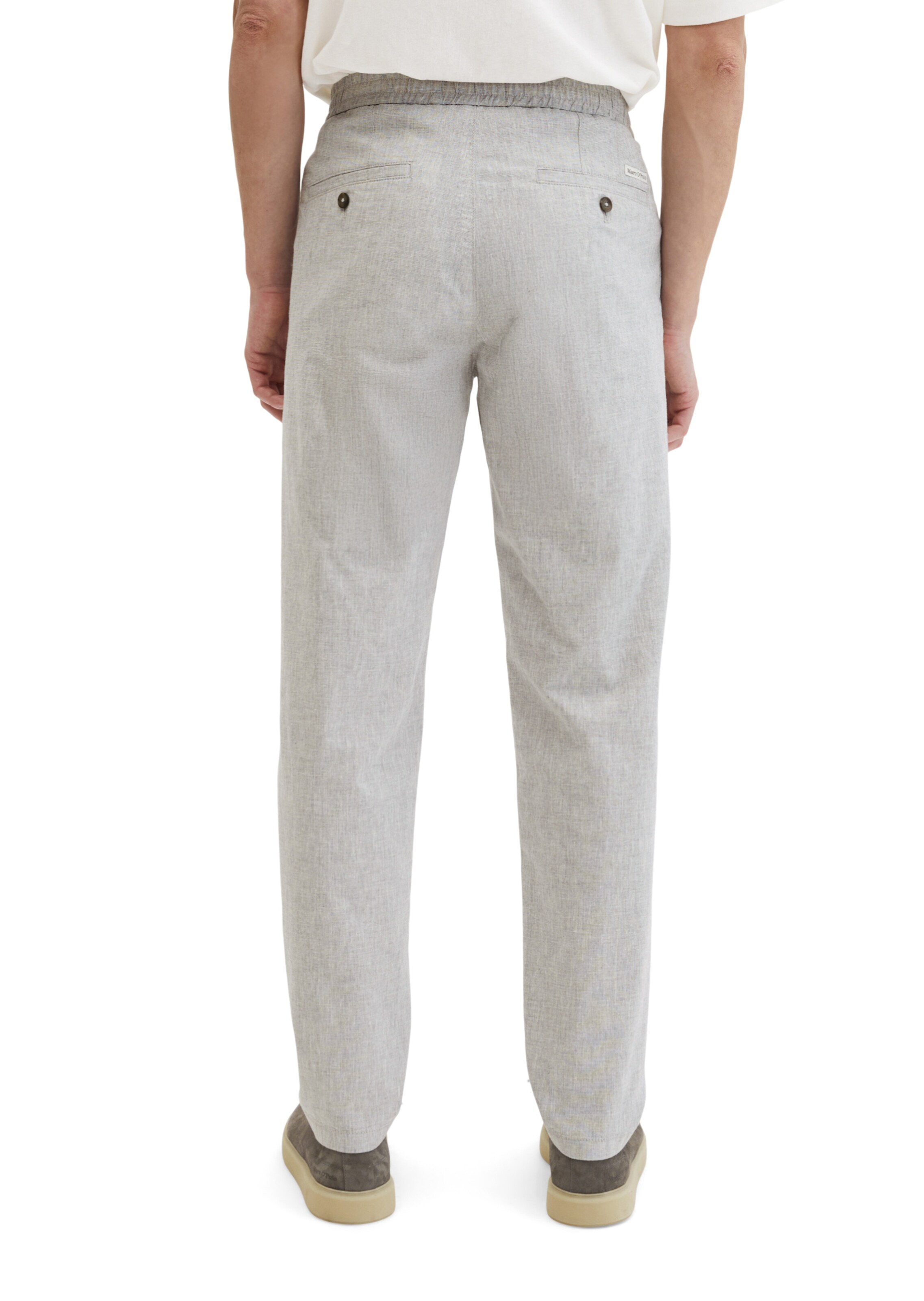 Effilé Pantalon 'Morot' Marc O'Polo en gris