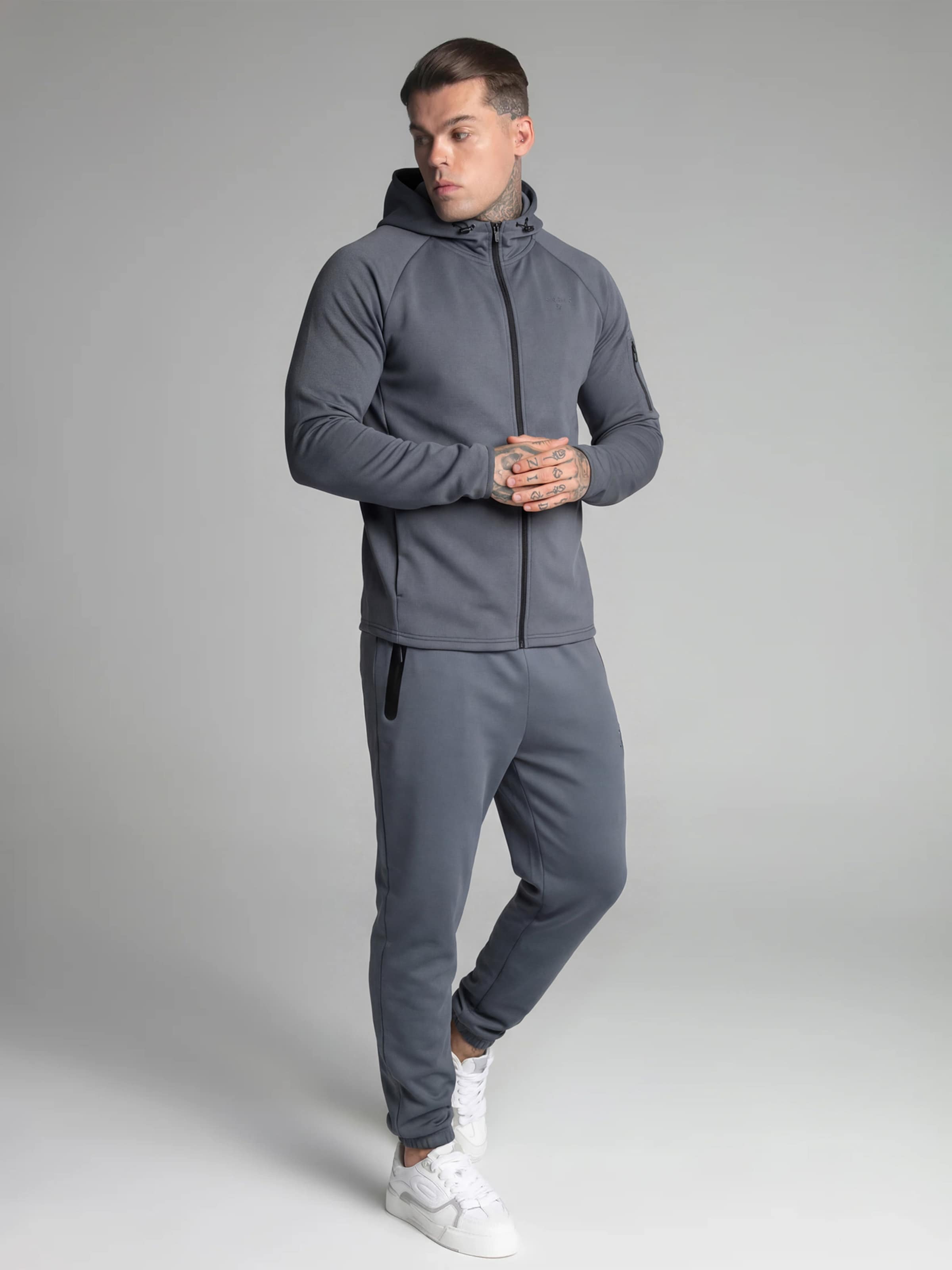 SikSilk Between-season jacket in Grey