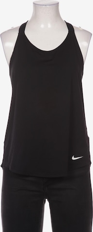 NIKE Top M in Schwarz: Vorderseite