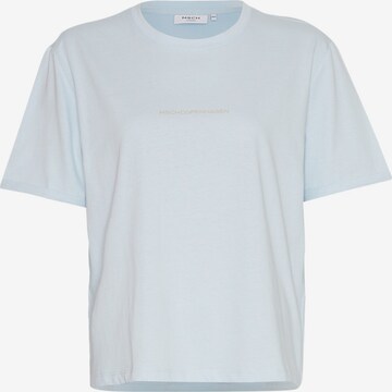 MSCH COPENHAGEN Majica 'Terina' | modra barva: sprednja stran