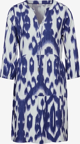 STREET ONE Shirt Dress in Blue: front