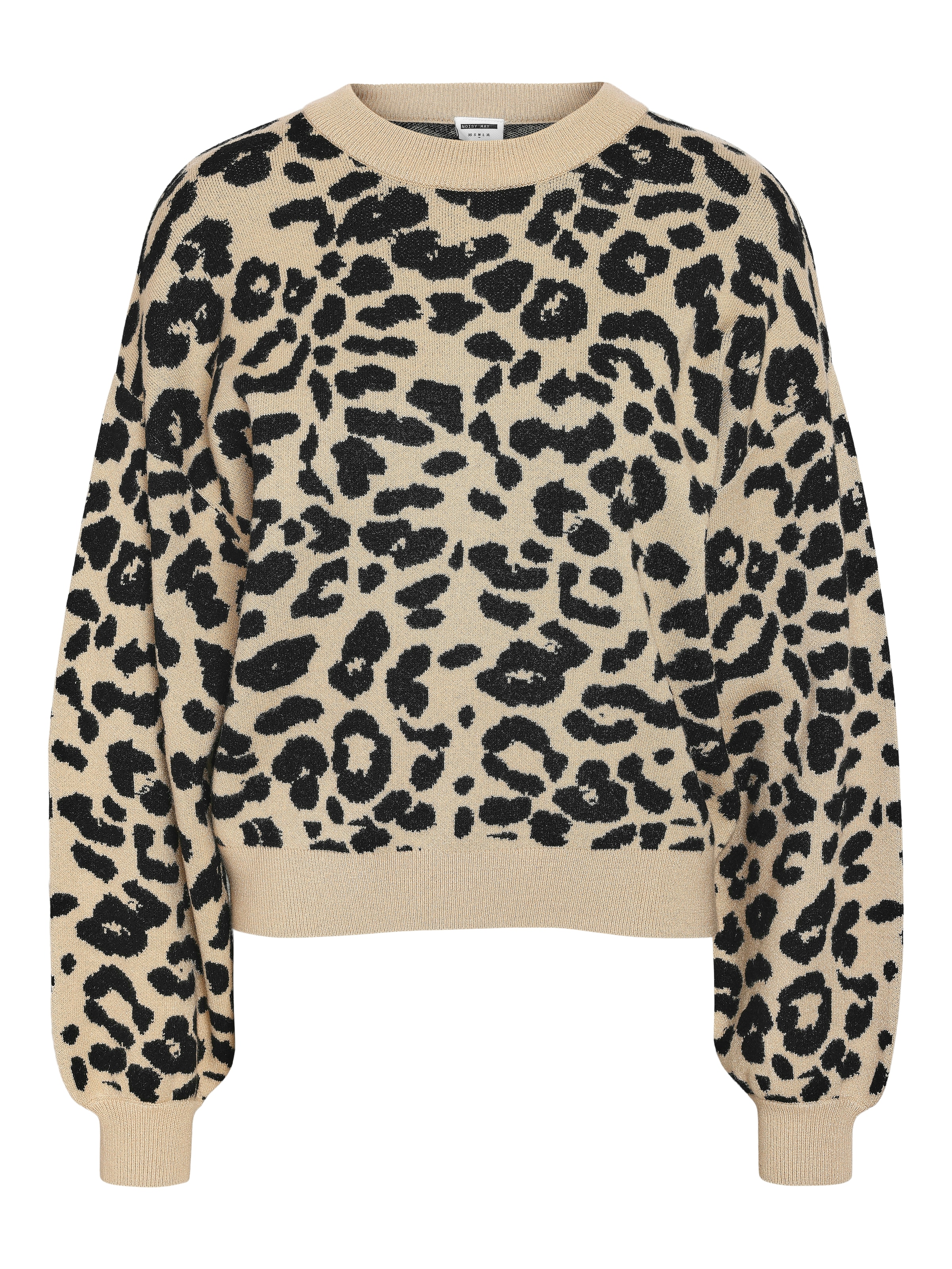 Noisy may Svetr 'NMCharlott' – béžová: přední strana